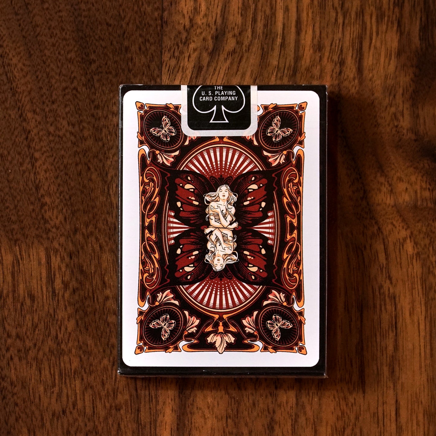 Bicycle Butterfly Playing Cards - Artwork by Lotrek