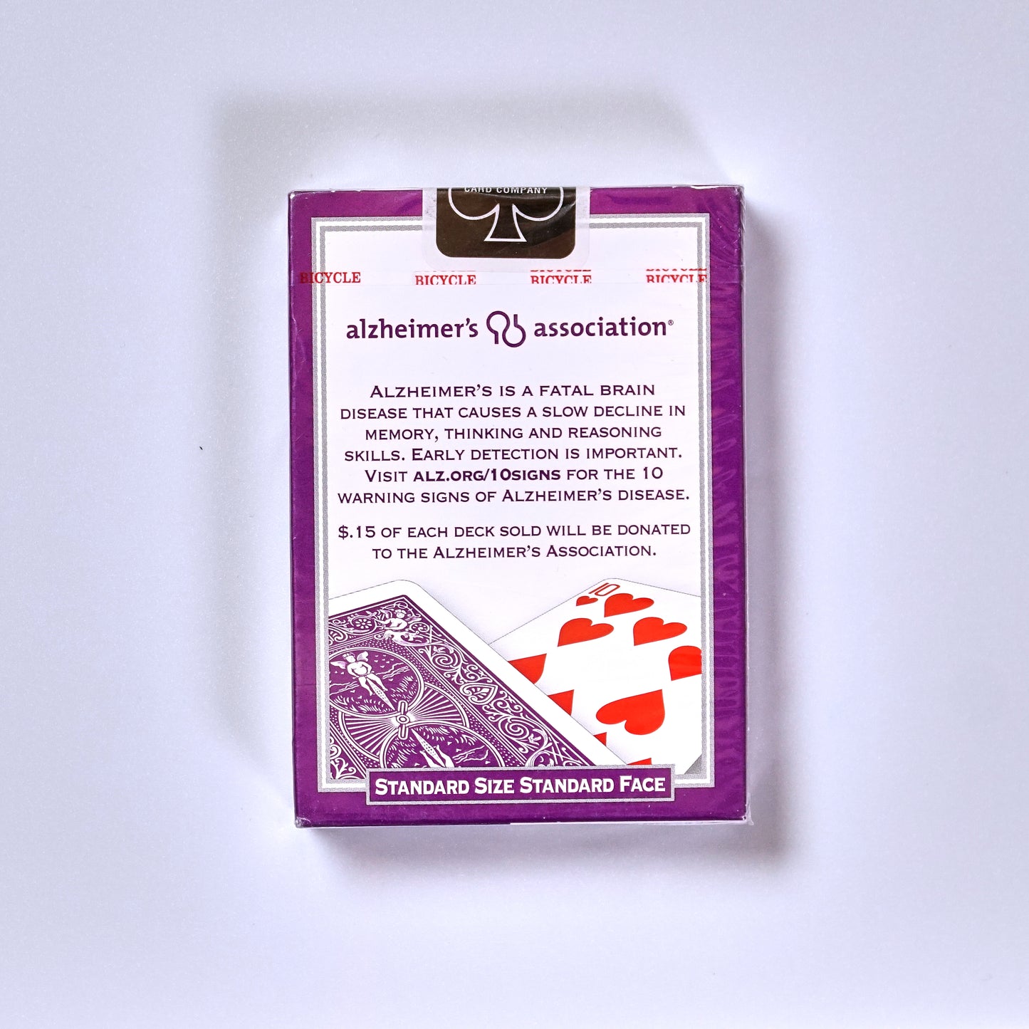 Bicycle Alzheimer Association Playing Cards