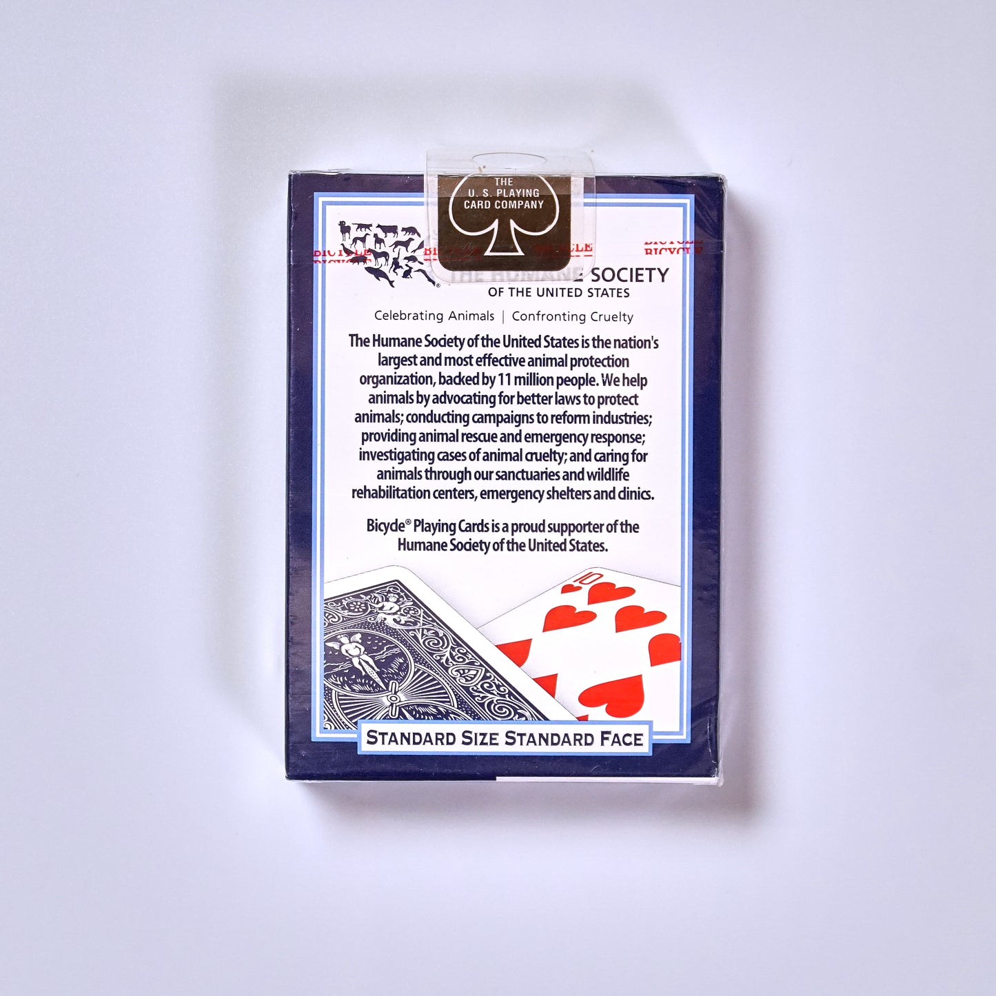 Bicycle Humane Society Playing Cards