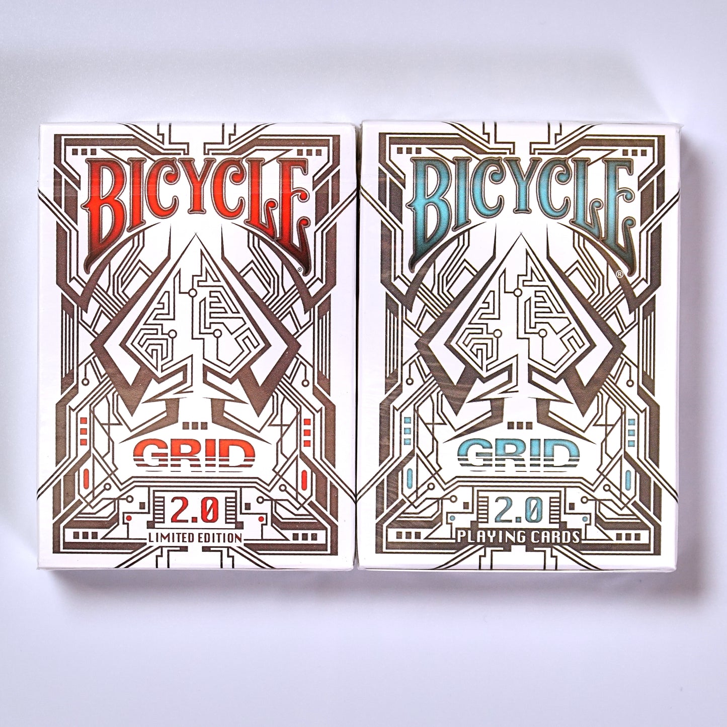 Bicycle The Grid 2.0 Playing Card Set - 2 Deck