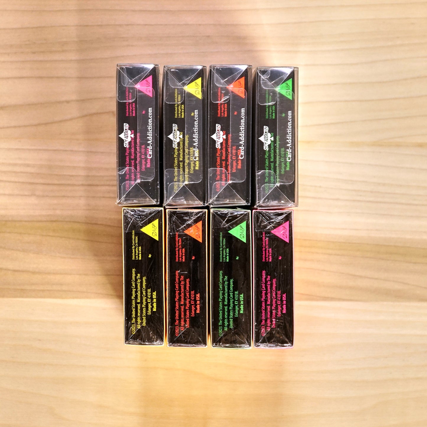 Bicycle Card Addiction Neon Playing Cards - Set