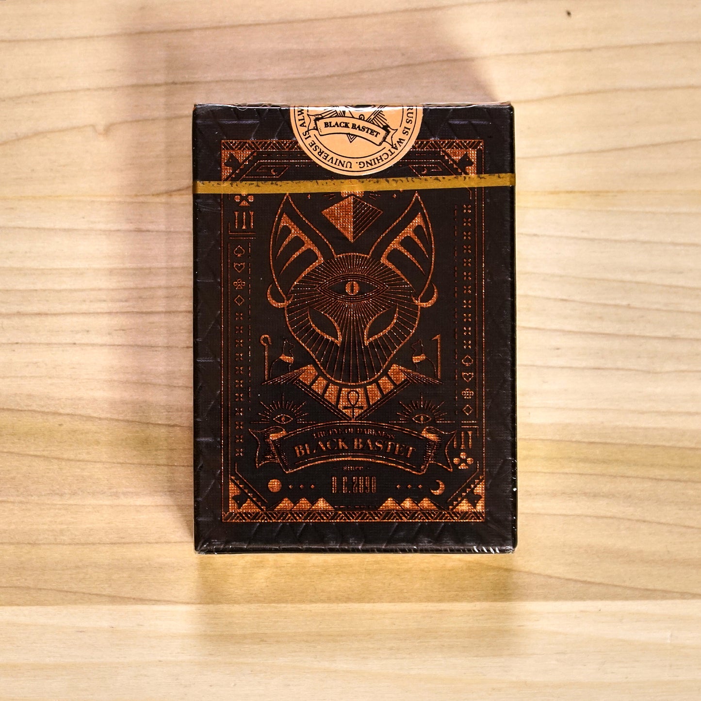 Black Bastet Playing Cards