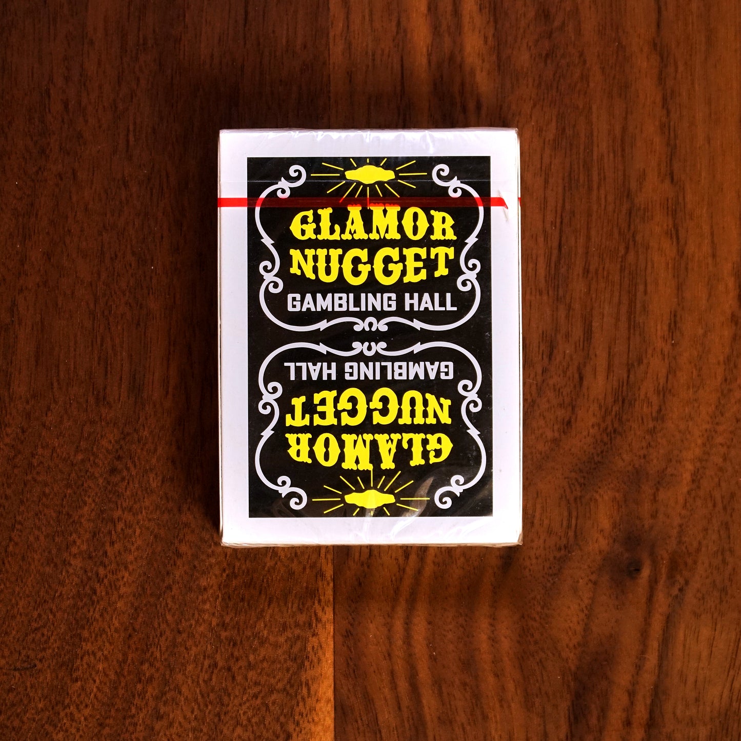 Glamor Nuggets Playing Cards - Black