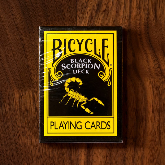 Bicycle Black Scorpion Playing Cards