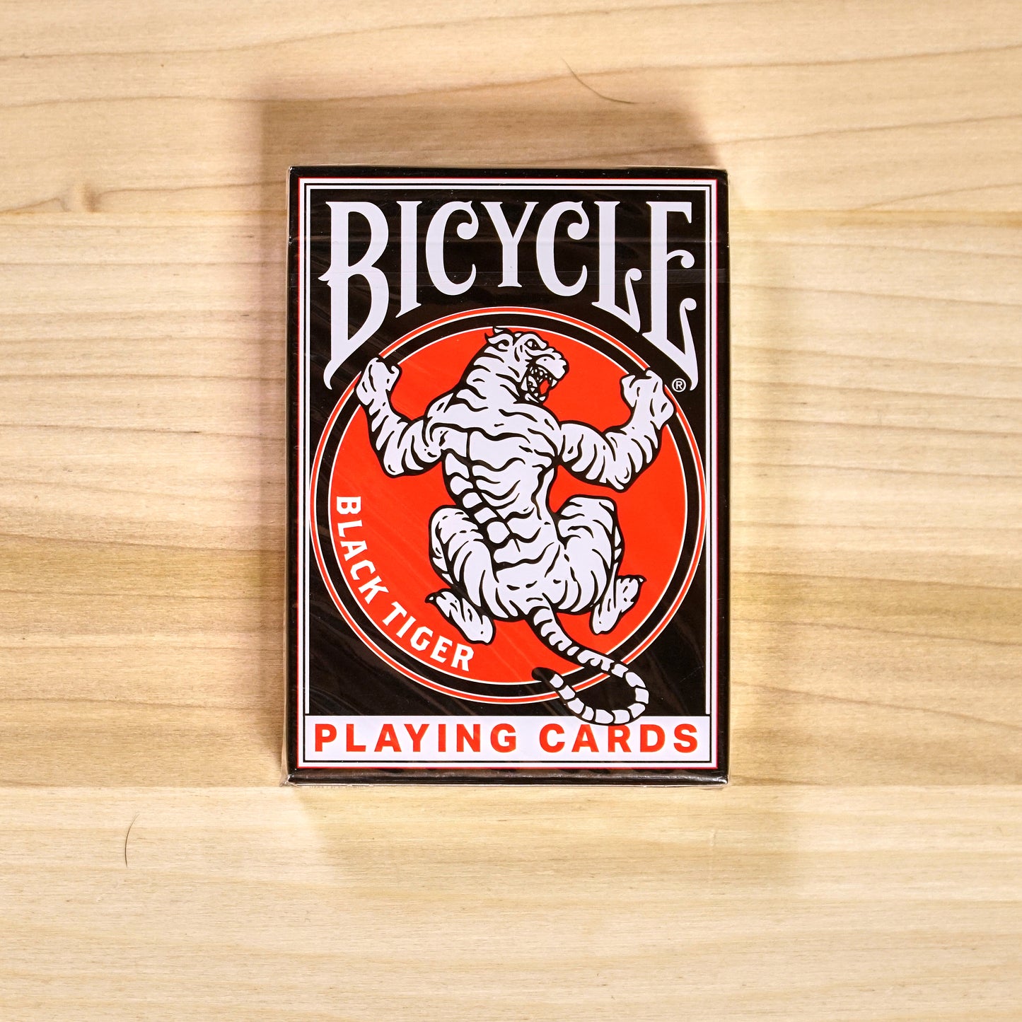 Bicycle Black Tiger Playing Cards