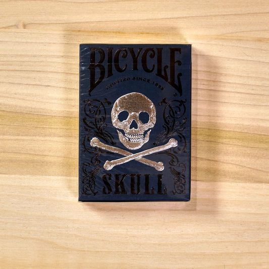 Bicycle Blue Skull Playing Cards