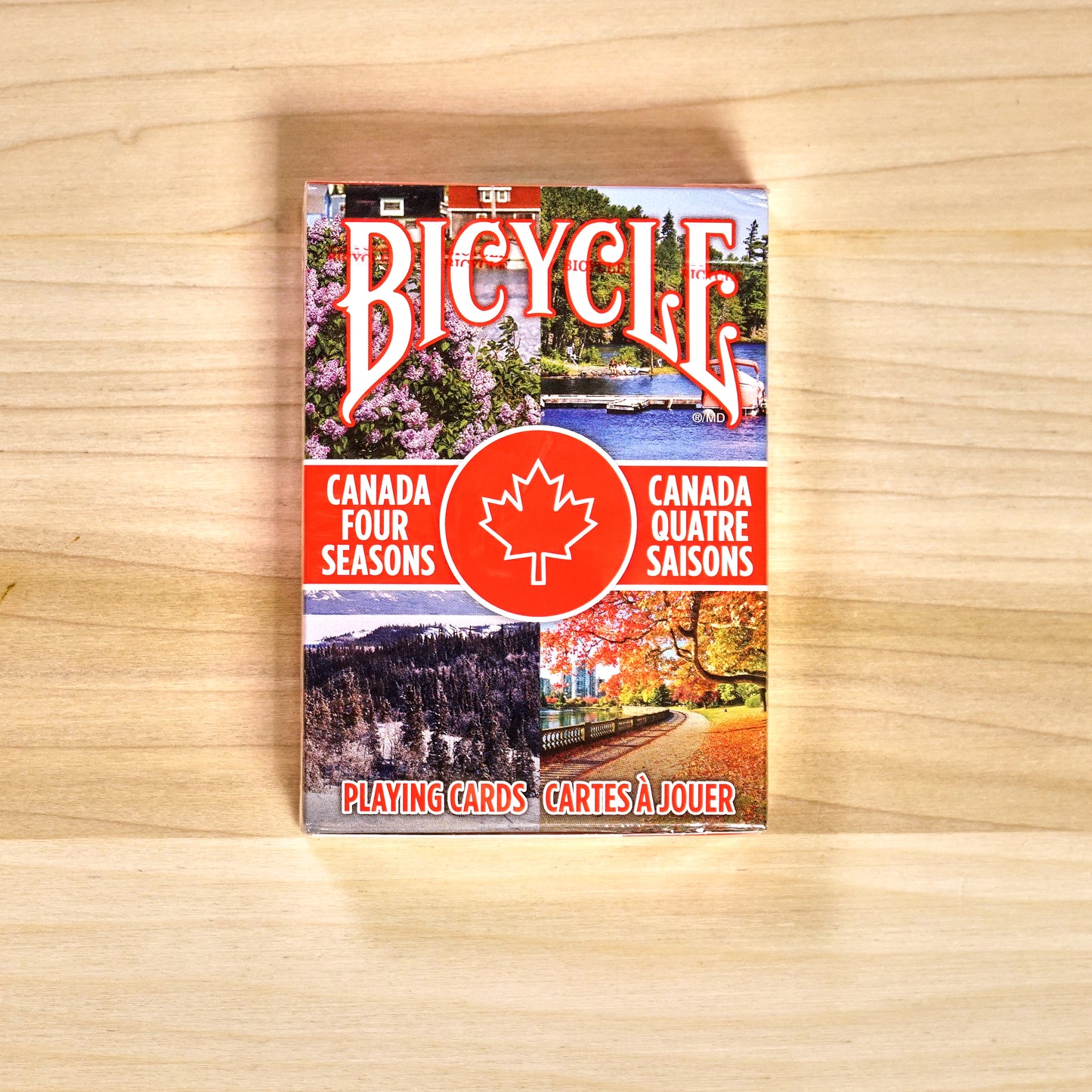 Bicycle Canada Four Seasons Playing Cards