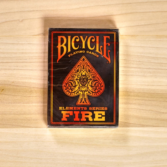 Bicycle Elements Series Fire Playing Cards