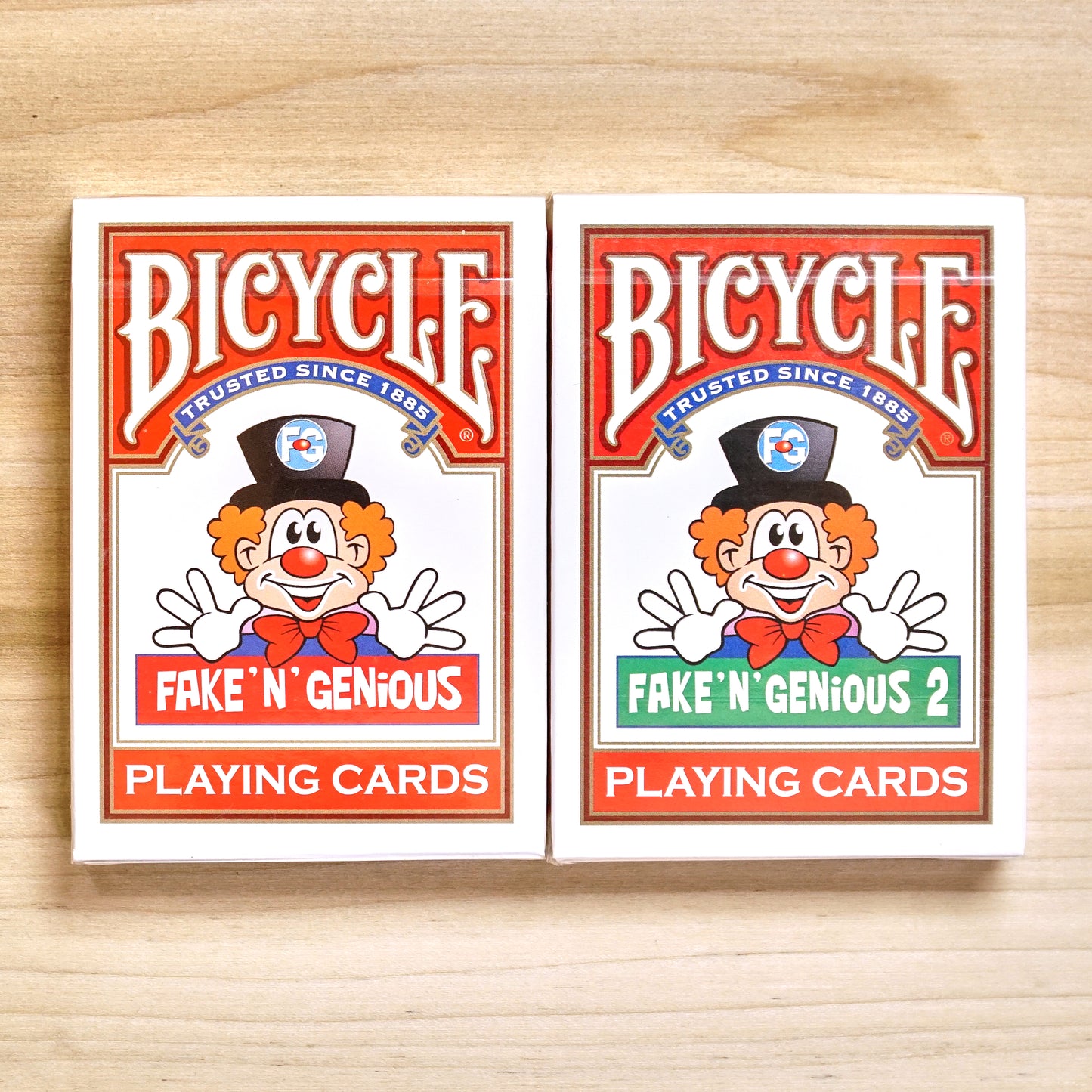 Bicycle Fake 'N' Genius 2 Deck Set