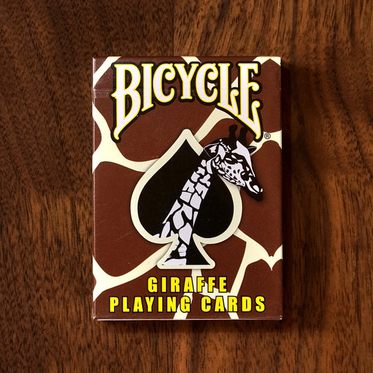 Bicycle Giraffe Playing Cards