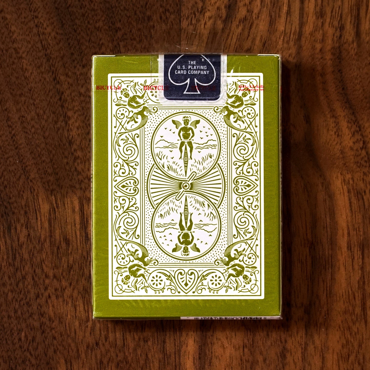 Bicycle Green Elephant Tsunami Playing Cards