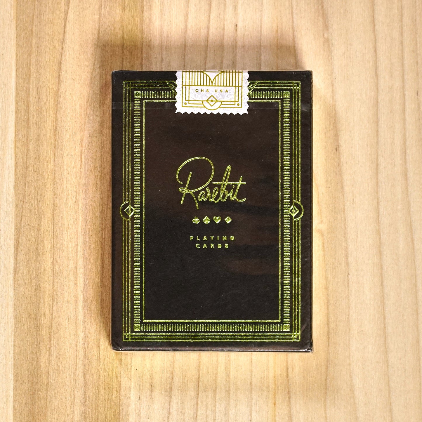 Rarebit Green Playing Cards