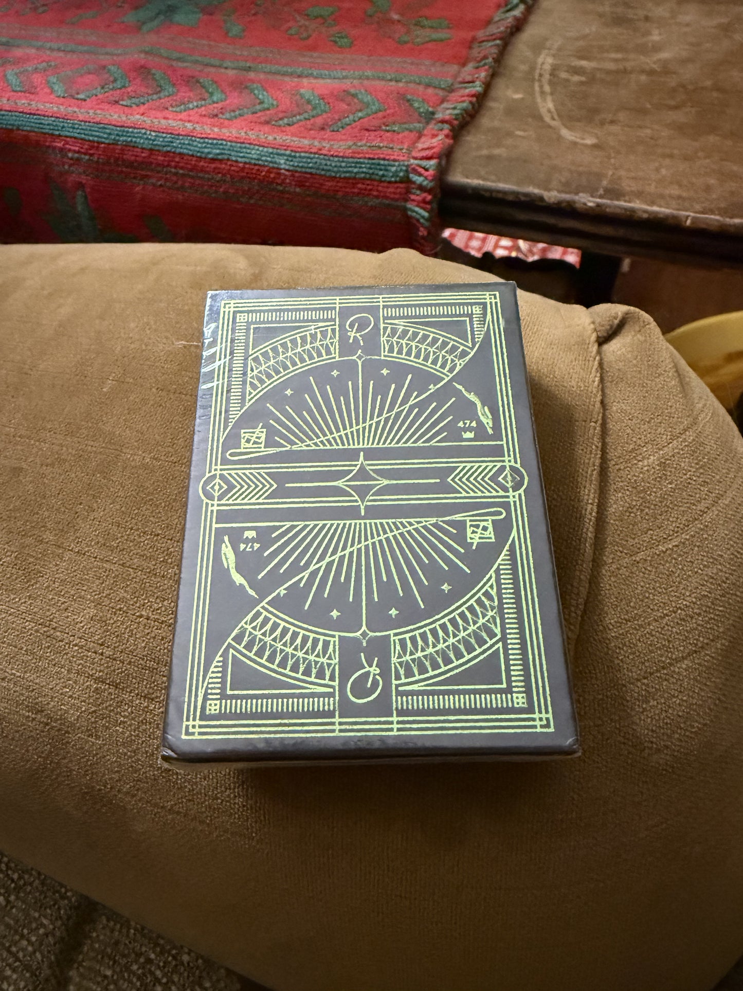 Rarebit Green Playing Cards