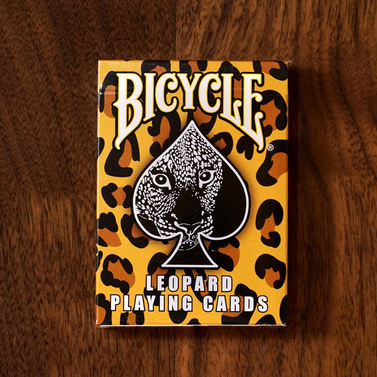 Bicycle Leopard Playing Cards