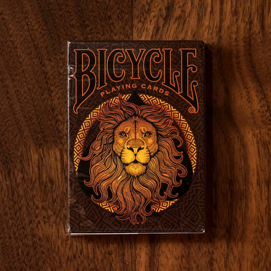 Bicycle Lion Playing Cards