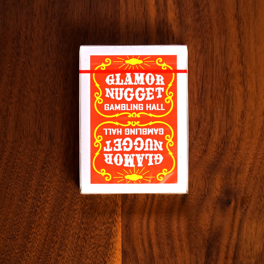 Glamor Nuggets Playing Cards - Red