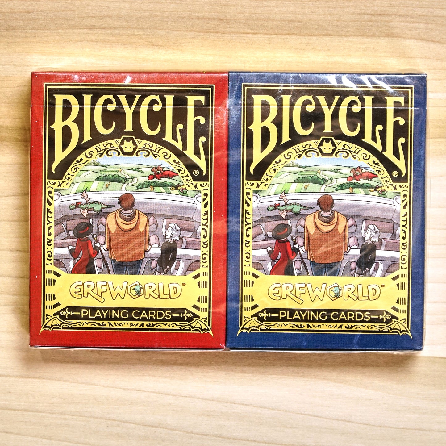 Bicycle Erfwold Playing Cards Set of 3 Decks