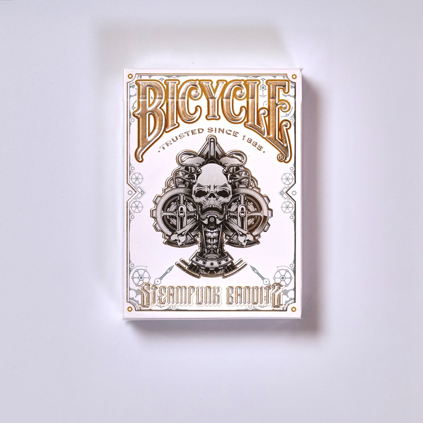 Bicycle Steampunk Bandits Playing Cards White