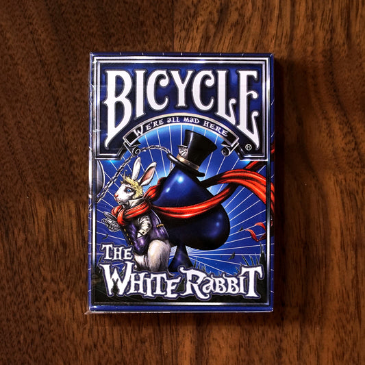 Bicycle White Rabbit Playing Cards