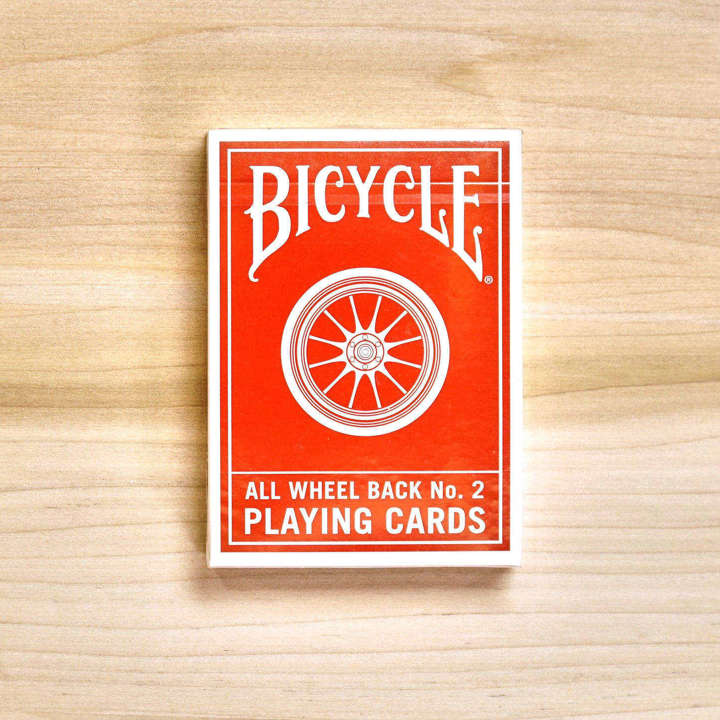 Bicycle All Wheel Back No. 2 Playing Cards