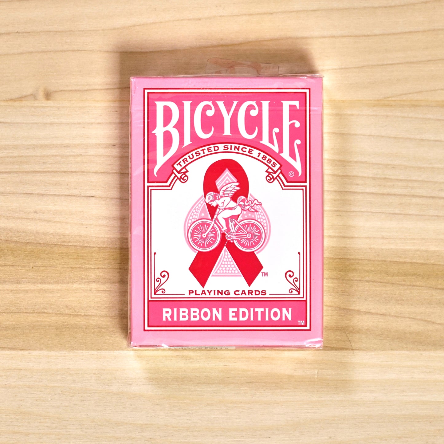 Bicycle Breast Cancer Ribbon Edition Playing Cards