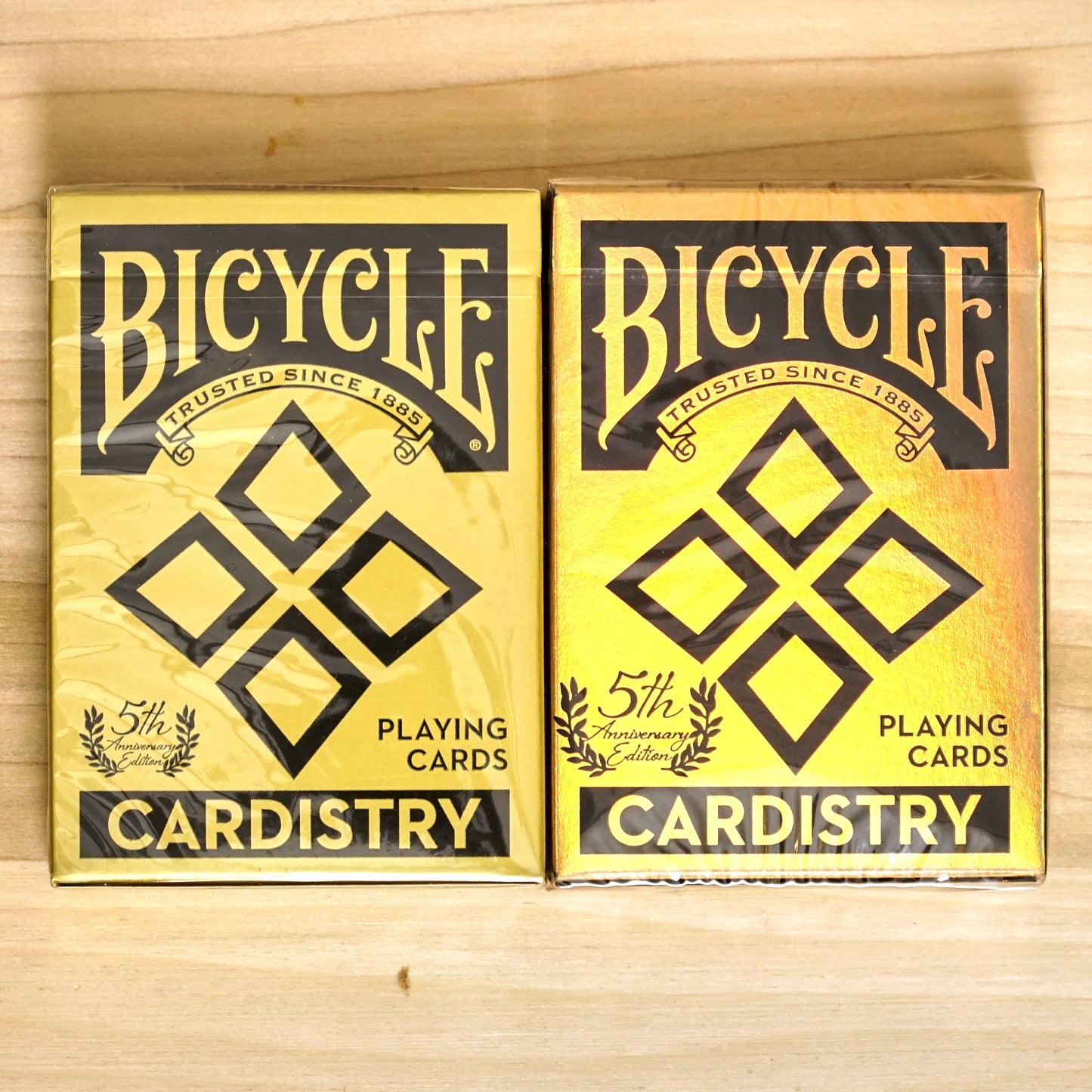 Bicycle Cardistry Playing Cards - 5th Anniversary Set