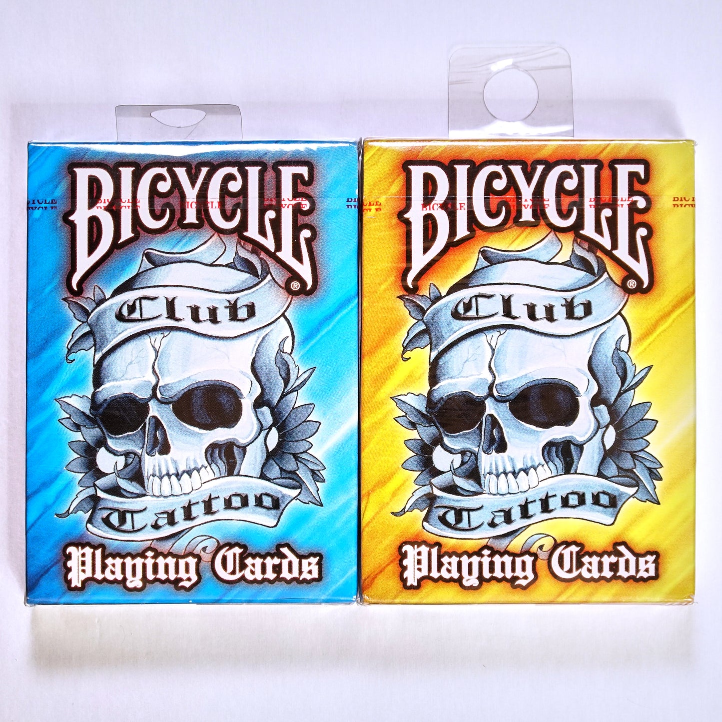 Bicycle Club Tattoo Playing Cards - 2 Deck Set