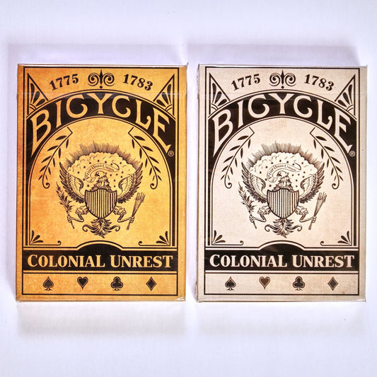 Bicycle Colonial Unrest Playing Cards - 2 Decks - Tomlinson