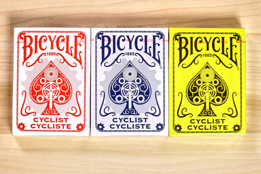 Bicycle Cyclist Playing Cards - 3 Deck Set