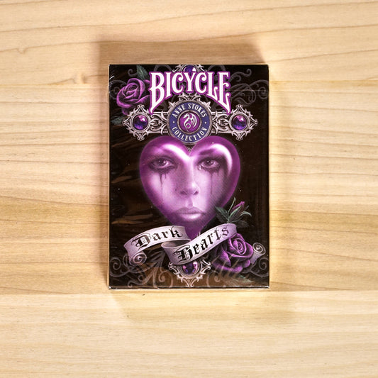 Bicycle Dark Hearts Playing Cards - Anne Stokes Collection