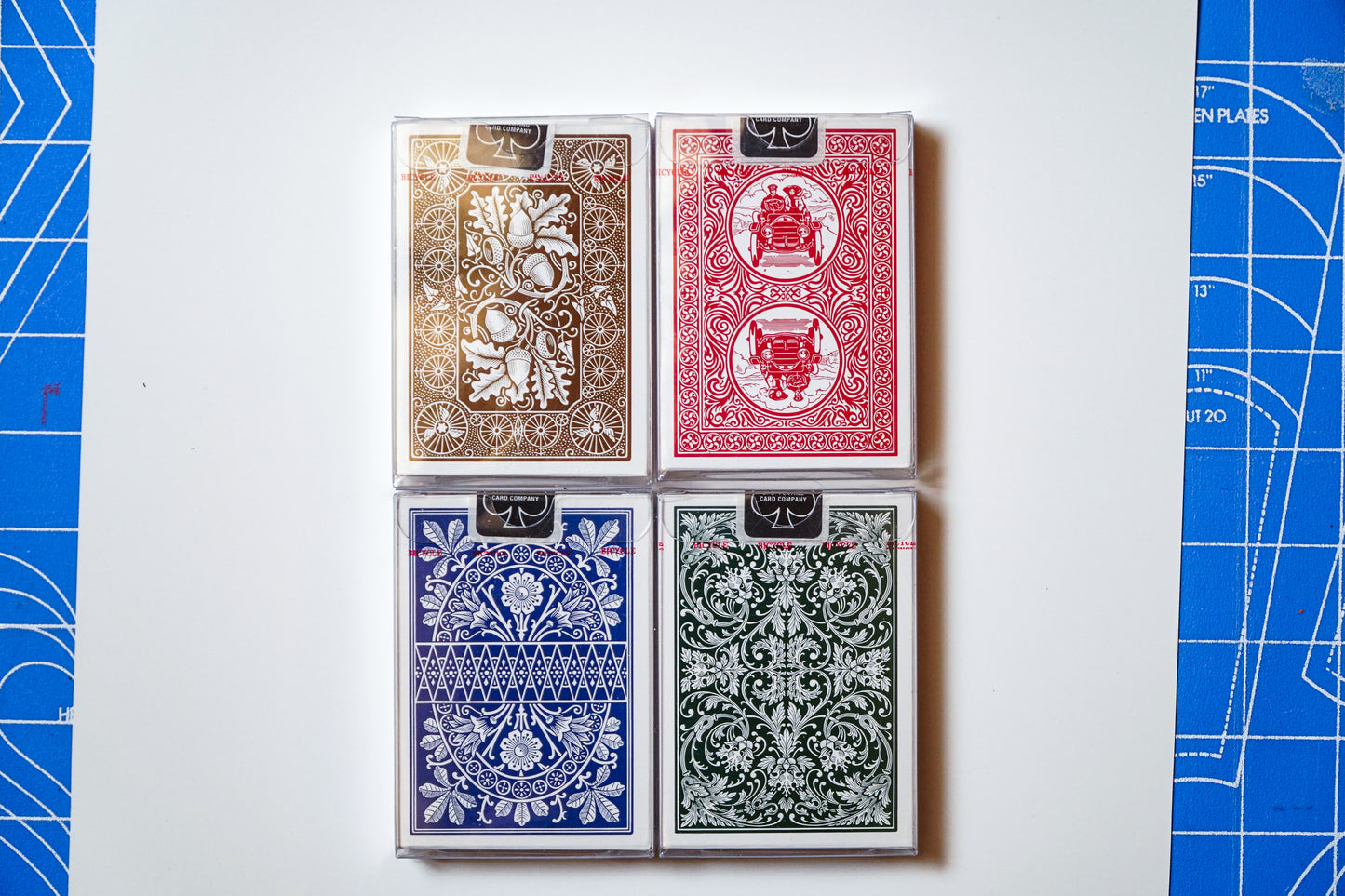 Bicycle Heritage Design Series 4 Decks - 2012