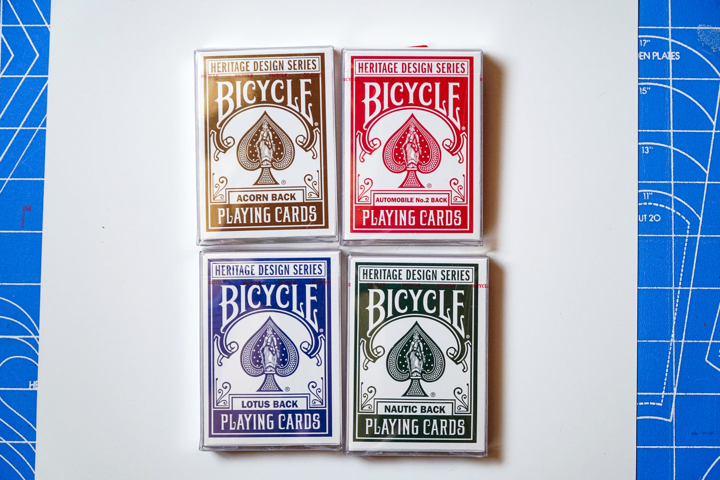 Bicycle Heritage Design Series 4 Decks - 2012