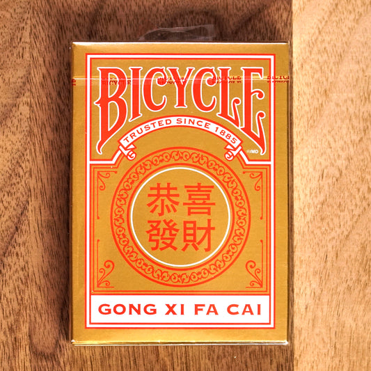 Bicycle Gong Xi Fa Cai Playing Cards