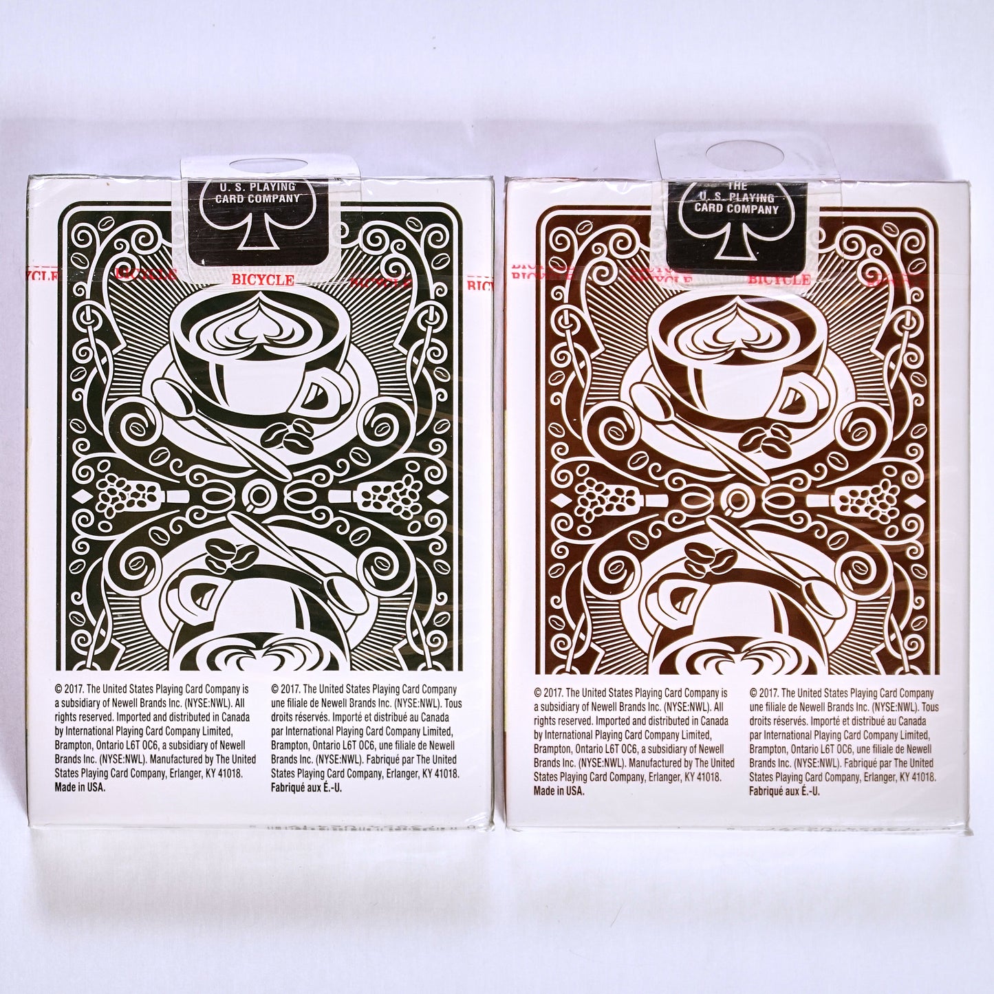 Bicycle House Blend Playing Cards - Set Green and Red