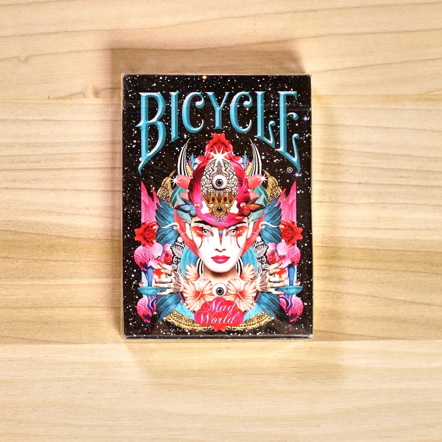 Bicycle Mad World Playing Cards