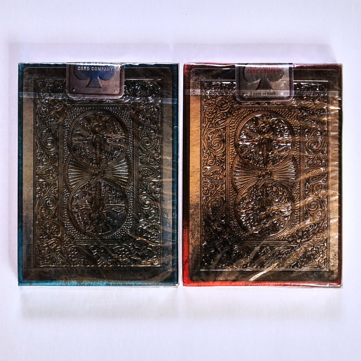 Bicycle Metal Deck Playing Cards Set - Red and Blue