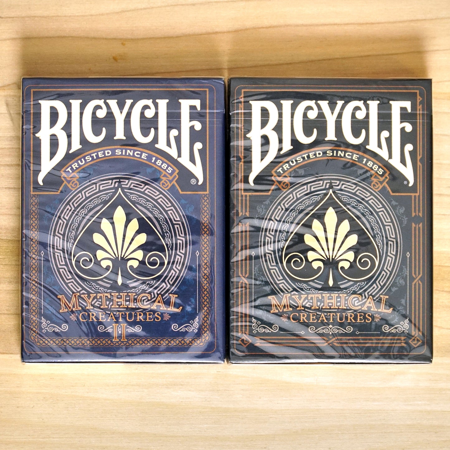 Bicycle Mythical Creatures Playing Cards - 2 Deck Set