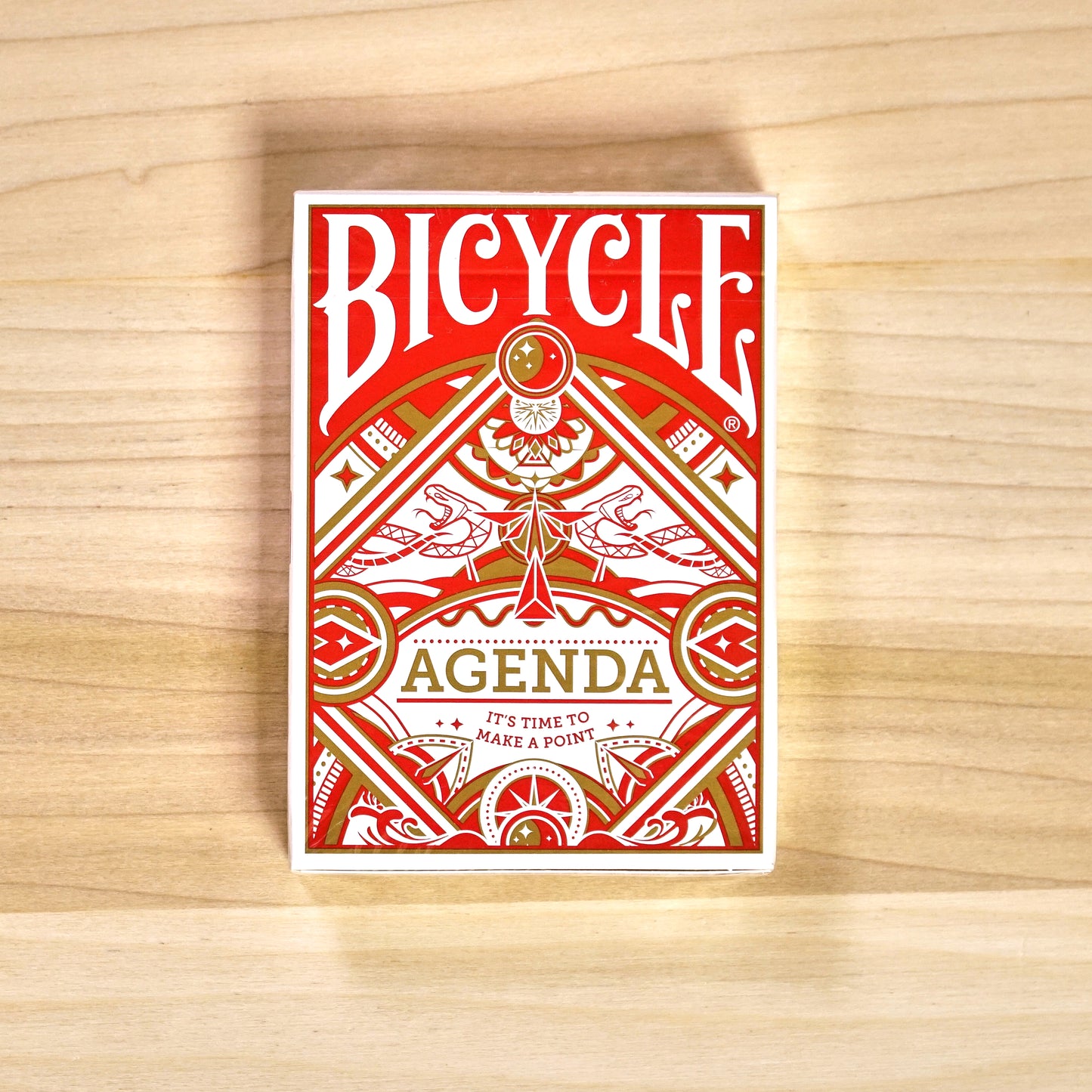 Bicycle Agenda Playing Cards