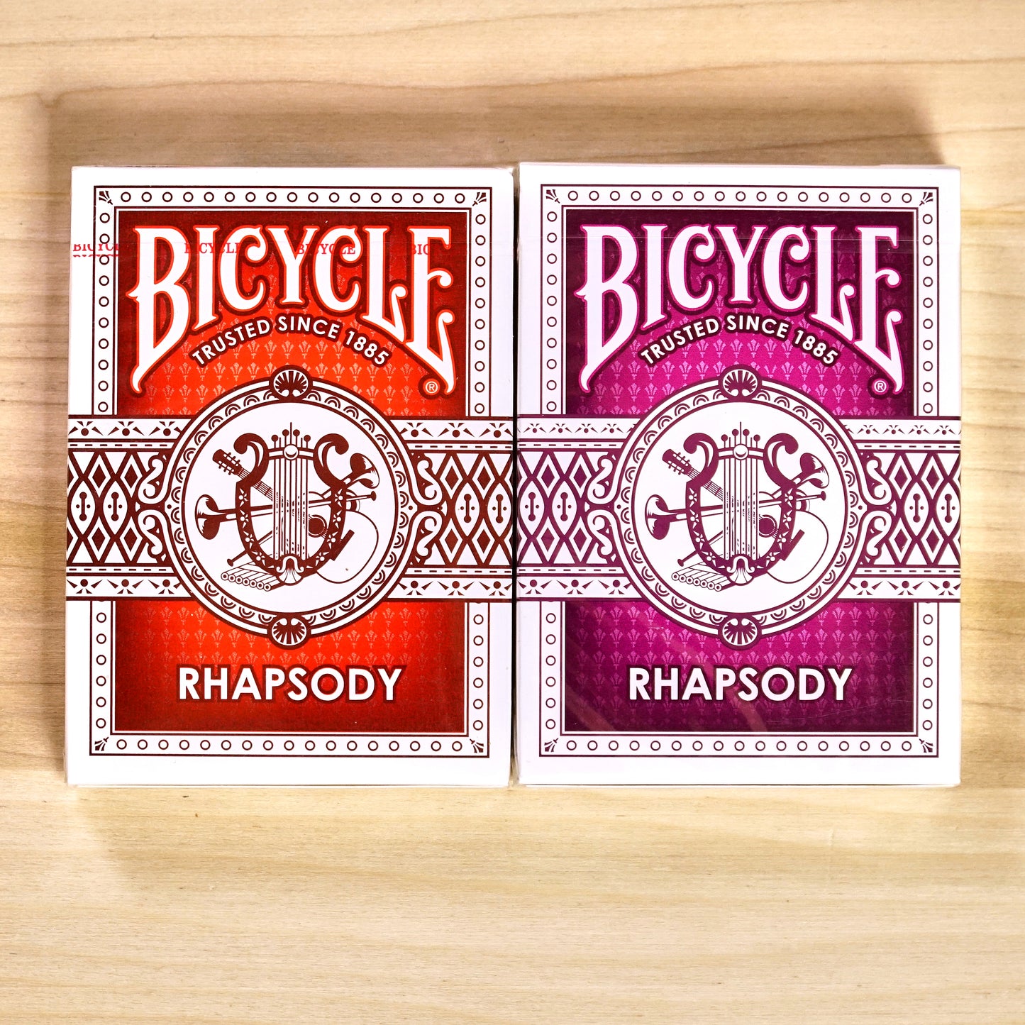 Bicycle Rhapsody Playing Cards - 2 Deck Set