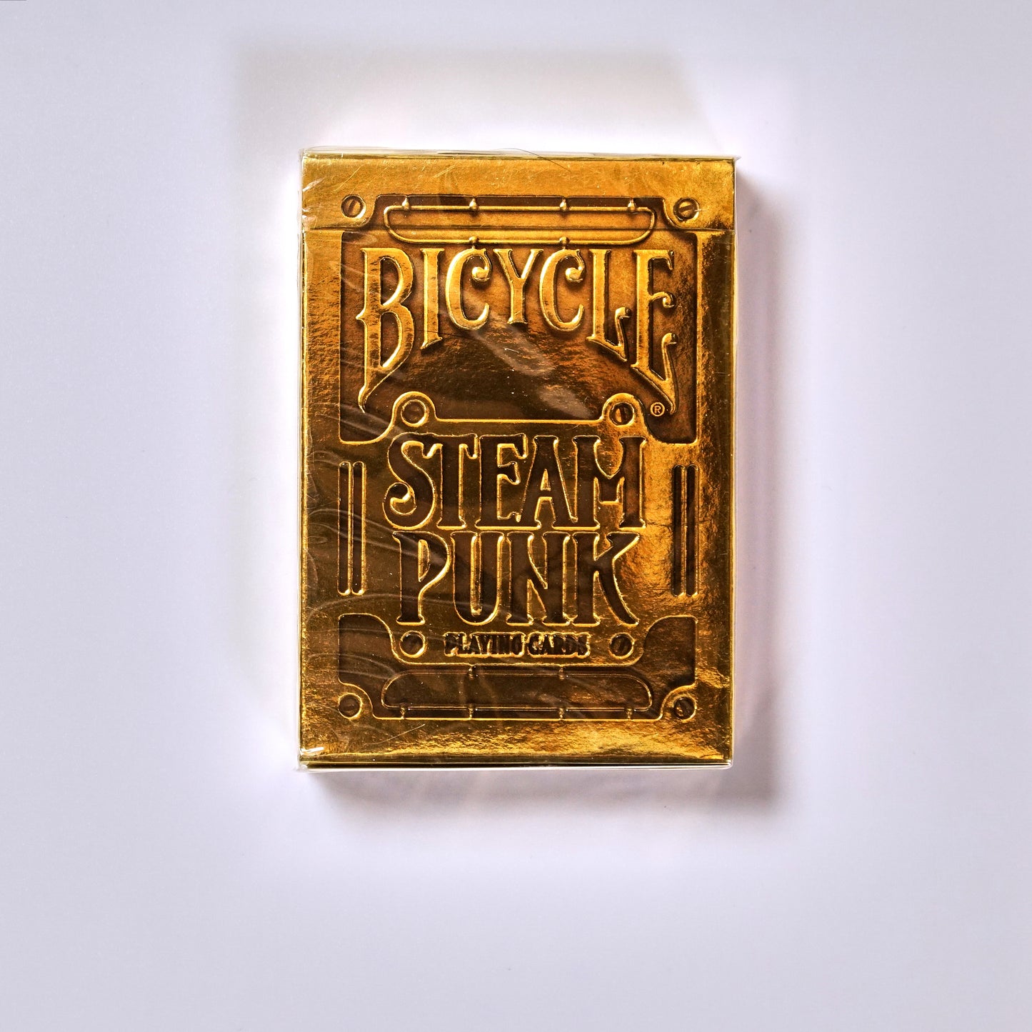 Bicycle Steampunk Gold Playing Cards