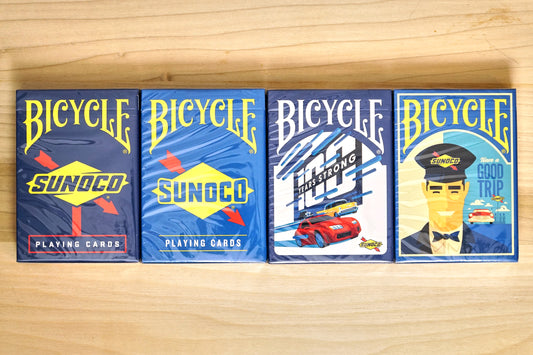 Bicycle Sunoco Playing Cards - 4 Deck Set