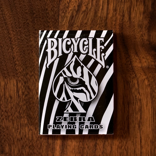 Bicycle Zebra Playing Cards